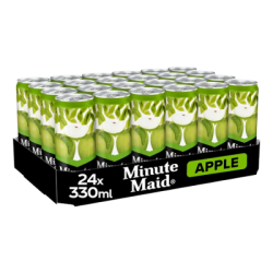 Minute Maid Appelsap (24x330ml)