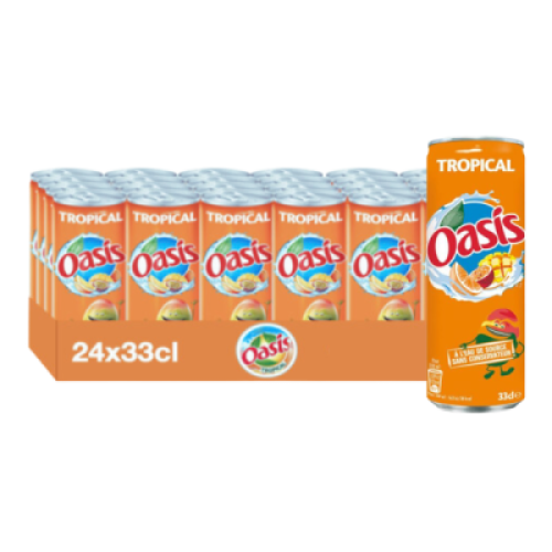 Oasis Tropical (24x330ml)
