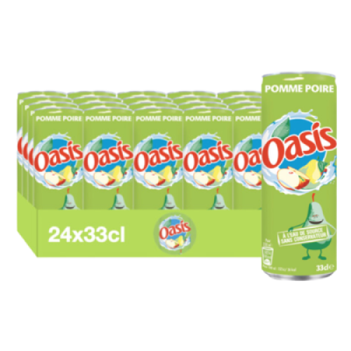 Oasis Appel/Peer (24x330ml)