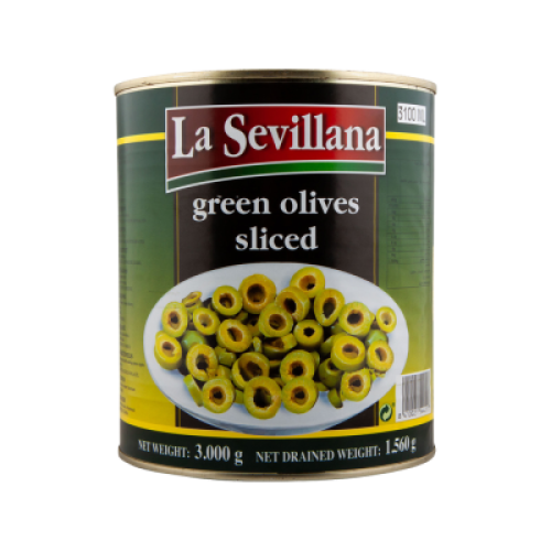 Olijven Groen Schijven (4250ml)