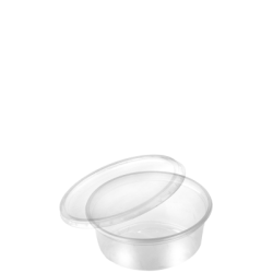 Sausbak + Deksel rond 50cc (1000st)