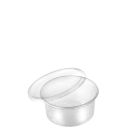 Sausbak + Deksel rond 80cc (1000st)