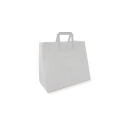 Papier Draagtas GR 32x16x27 (250st) Wit