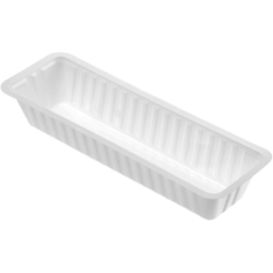 A16S Frikandelbak (250st) plastic WIT