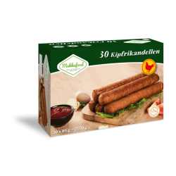Kipfrikandel Mekkafood (30x85gr) Halal Kipfrikandel Mekkafood (30x85gr) Halal