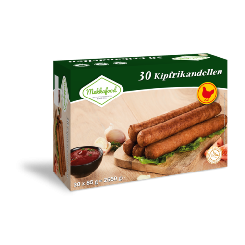 Kipfrikandel Mekkafood (30x85gr) Halal