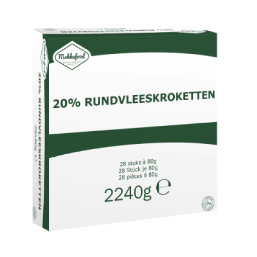 Kroket Mekkafood (28x80gr)