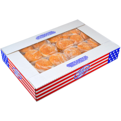 Real American Hamburgerbrood (20x125gr)