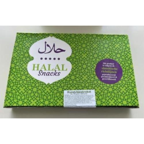 Rundvleeskroket Halal Homeko (20x100gr)