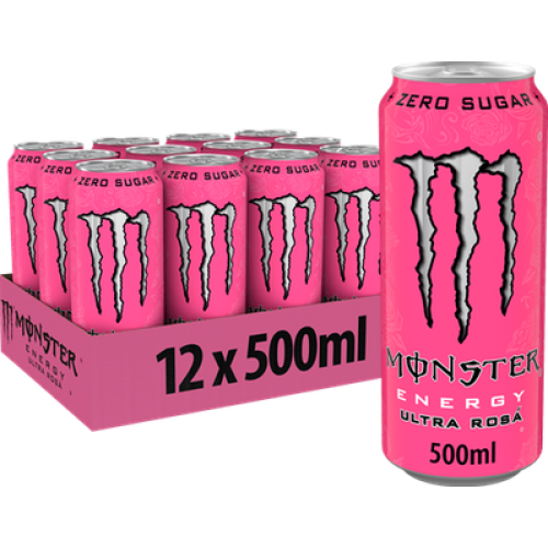 Monster Ultra Rosa (12x500ml)