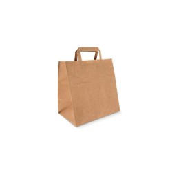 Papier Draagtas KL 22x10x29 (250st) Bruin
