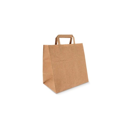 Papier Draagtas KL 22x10x29 (250st) Bruin