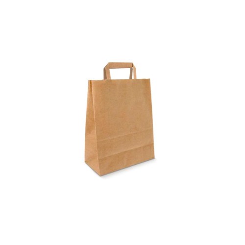 Papier Draagtas MI 27x17x28 (250st) Bruin