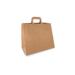 Papier Draagtas GR 32x17x28 (250st) Bruin