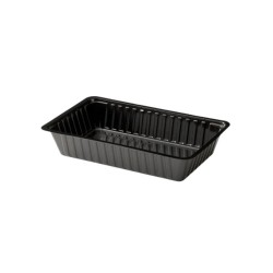 A14 Snackbak plastic Zwart