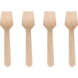 Ijslepels Hout 100mm (2000st)