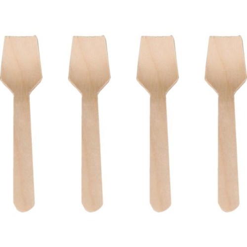 Ijslepels Hout 100mm (2000st) Ijslepels Hout 100mm (2000st)