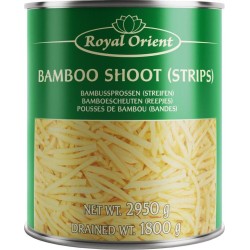 Bamboescheuten reepjes (2,95kg)