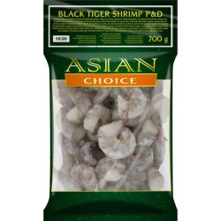 Black Tiger Garnalen P&D 16/20 (700gr)