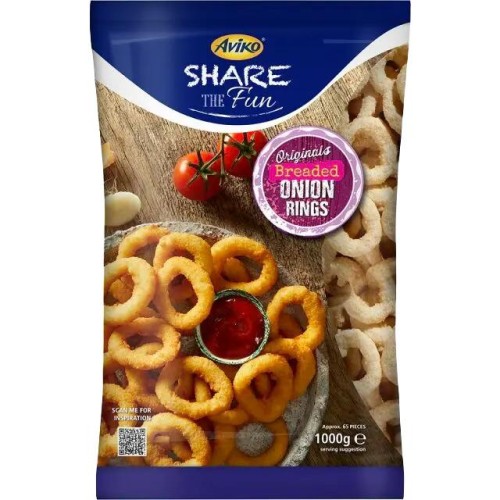Aviko Onion Rings (1kg) Aviko Onion Rings (1kg)