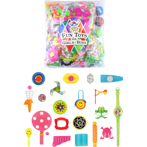 Speelgoed Grabbelton mix (100st)