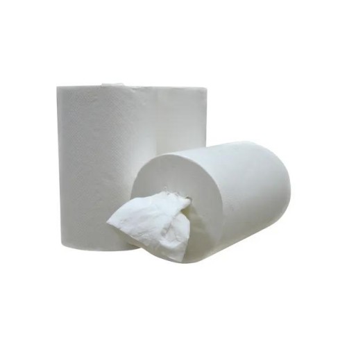 Poetsrol Mini 1laags 20cm Wit