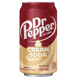 DR Pepper Cream Soda (12x355ml)